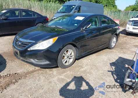 2014 Hyundai Sonata Gls из США, поврежденный, VIN 5NPEB4AC3EH862297